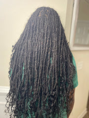 Handmade Locs Gypsy Lisa Bonet Inspired Hair Extensions| Goddess Locs | Crochet Locs| Bohemian Locs| Boho Locs|