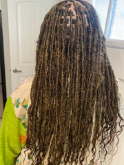 Handmade Locs Gypsy Lisa Bonet Inspired Hair Extensions| Goddess Locs | Crochet Locs| Bohemian Locs| Boho Locs|